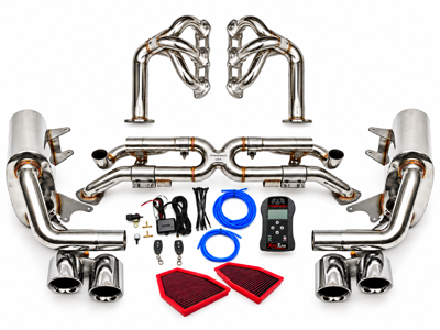 Fabspeed RACE Sport Exhaust Performance Package PSE, WITH Performance Software. Porsche 991 Carrera 3.4L / 3.8L (2012-2016) - 99111143103, 99111143502, 99111142101, 99111142102, 99111142103, 99111142201, 99111142202, 99111142203, 99111341102, 99111341104, 99111341202, 99111341204 - FS.POR.991.RVPKGPSEPE